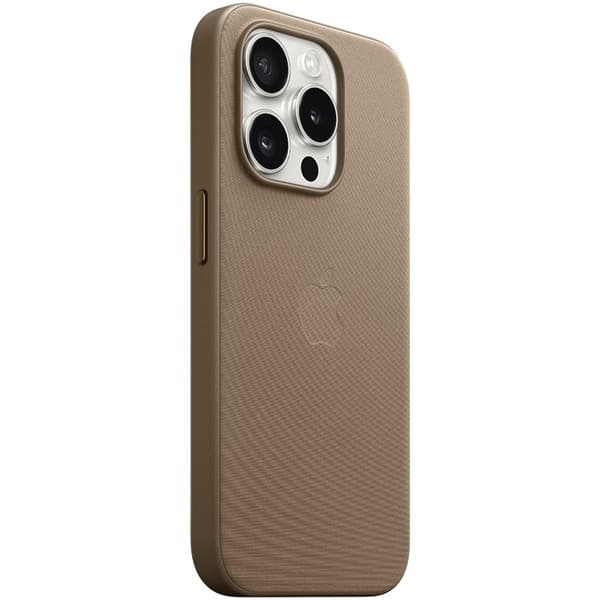 Etui z tkaniny FineWoven z MagSafe do iPhonea 15 Pro - jasnobeżowe