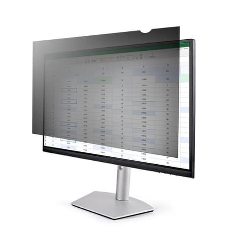 19.5 MONITOR PRIVACY FILTER/. Sort, Gjennomsiktig
