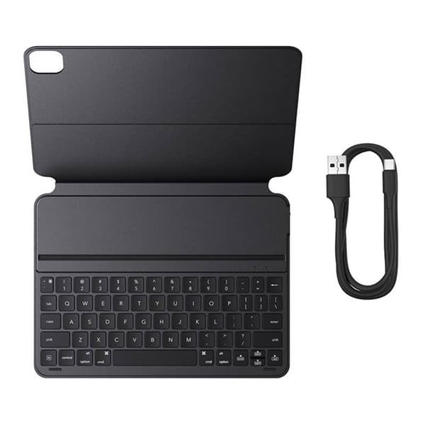Baseus iPad Pro 12.9 (2019/2020/2021/2022) case Brilliance with BT 5.3 keyboard (QWERTY) and Type-C cable, Black (P40112602111-04)