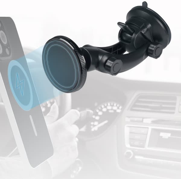 Vivanco car phone holder MAG Windshield Wizard (63261)