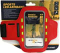 Pikkukuva 2 / 3: Platinet armband Sport LED, red (43708)