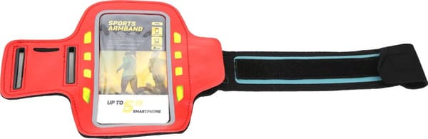Platinet armband Sport LED, red (43708)
