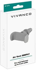 Miniatyrbilde 3 av 3: Vivanco car phone holder Simply, gray (62378)
