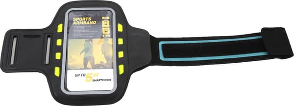 Platinet armband Sport LED, black (43705)