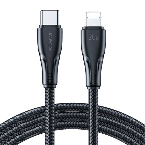 Joyroom Type-C - Lightning A10 series Fast Charging Cable PD 20W, 0.25m, Black (S-CL020A11)