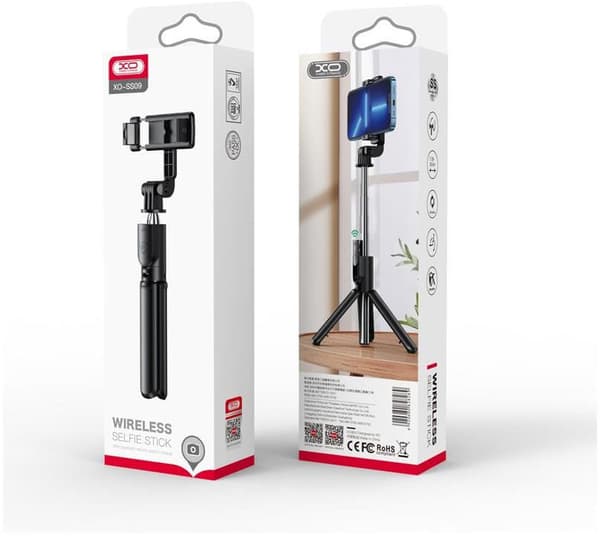 XO Selfie Stick BT Tripod SS09, black