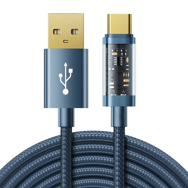 Joyroom USB - Type-C Data Cable, 3A, 2m, Blue (S-UC027A20)