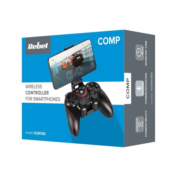 Rebel KOM1180 Bluetooth GamePad for Android / iOS