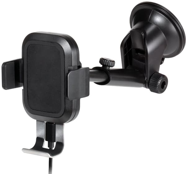 Vivanco car phone mount Butler Pro QI (61637) Sort