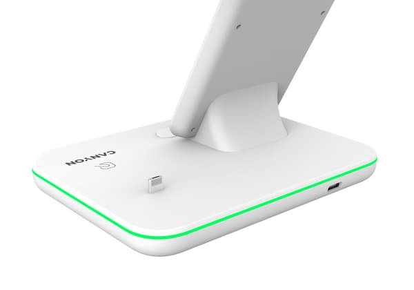 CANYON wireless charger WS-302 15W 3in1 White