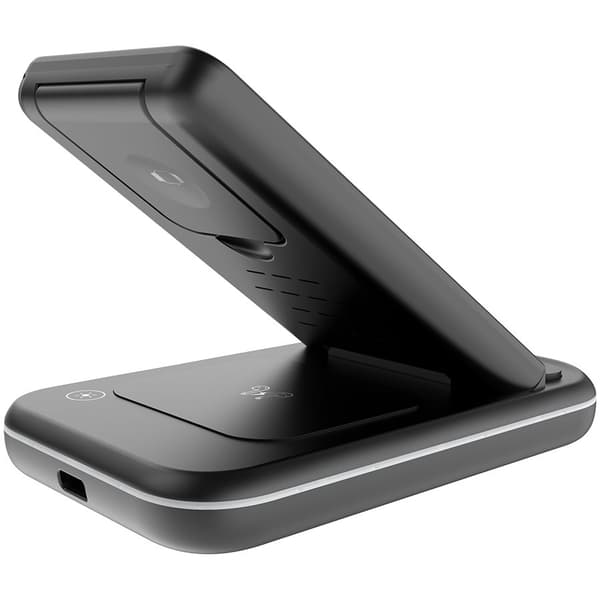 CANYON wireless charger WS-304 15W 3in1 Black