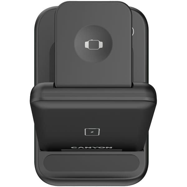 CANYON wireless charger WS-304 15W 3in1 Black
