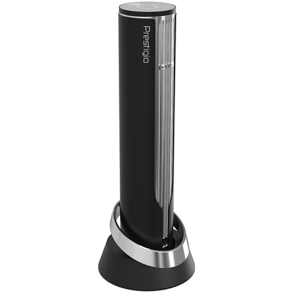 Prestigio Maggiore, smart wine opener, 100% automatic, opens up to 70 bottles without recharging, foil cutter included, premium design, 480mAh battery