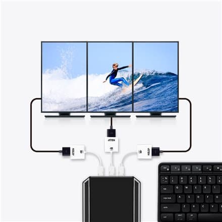 ATEN VC986B - adapter - DisplayPort / HDMI - 18 cm