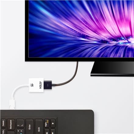 ATEN VC986B - adapter - DisplayPort / HDMI - 18 cm