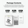 Miniatyrbillede 4 af 11: Ringke Galaxy A13 4G Camera Protector Full Cover Glass package (3 pcs) Black