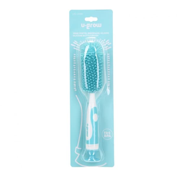 Perie biberoane din silicon, U-Grow
