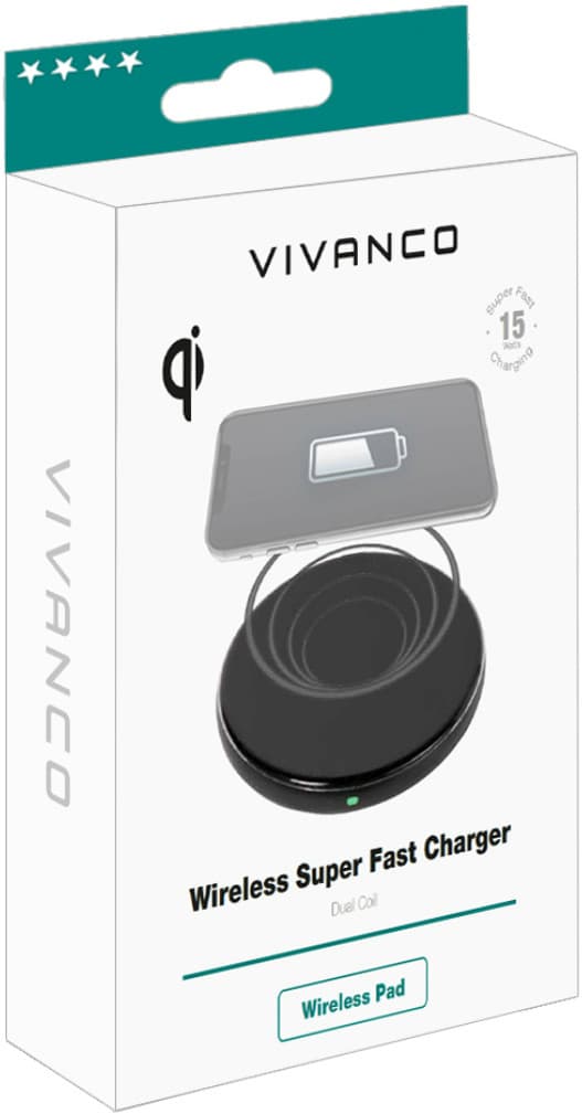 Vivanco Wireless Super Fast Charger (61341)