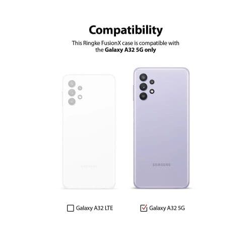 Ringke Galaxy A32 5G Case Fusion X Black