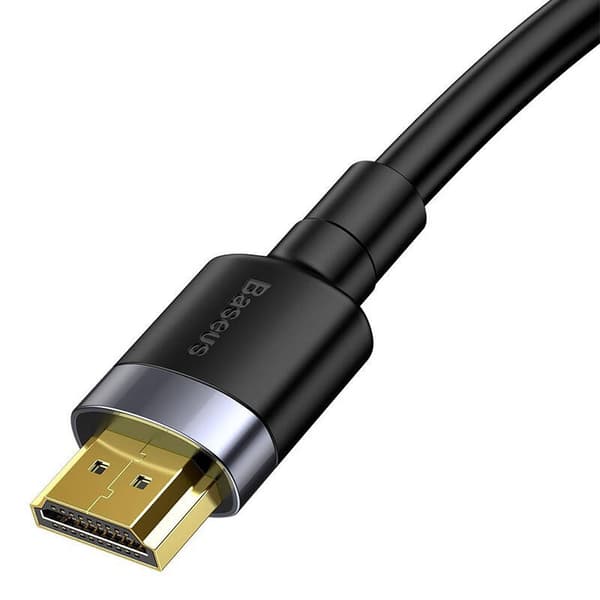 Baseus Video cable Cafule 4KHDMI Male To 4KHDMI Male 3m Black (CADKLF-G01)