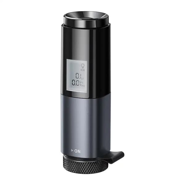 Baseus Alcohol Breathalyser Breathless Series, PD 5V (with USB - Type-C 1m cable), Black (CRCX-01)
