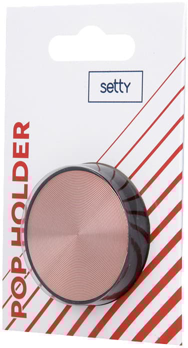 Setty Pop Holder, rose gold