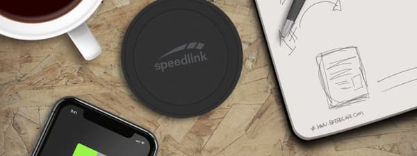 Speedlink wireless charger Puck 10, black (SL-690403-BK)
