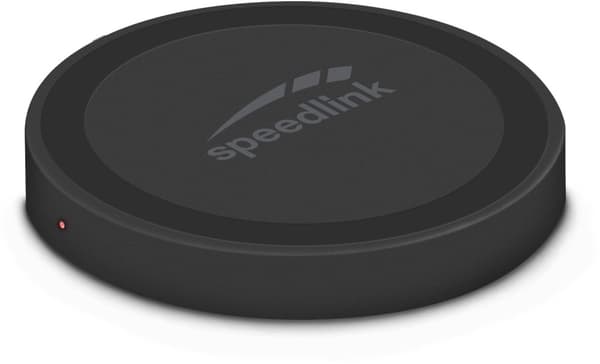 Speedlink wireless charger Puck 10, black (SL-690403-BK) musta