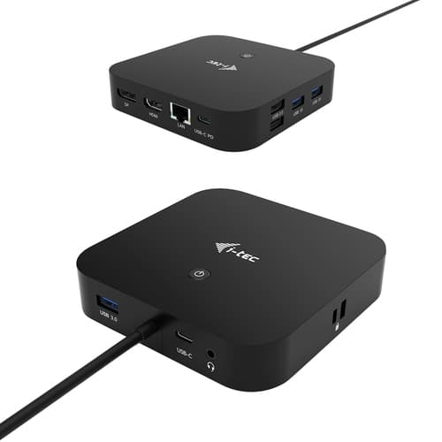 i-tec dokovací stanice/ 2x USB-C/ HDMI/ DP/ 3x USB 3.0/ 2x USB 2.0/ LAN/ Power Delivery 100W
