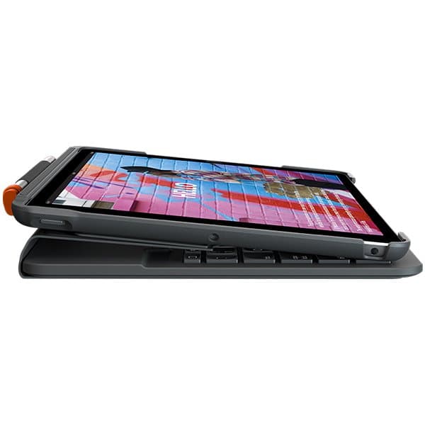 LOGITECH Slim Folio for iPad (7th, 8th, & 9th gen) - BT - GRAPHITE - UK