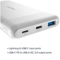 Miniatyrbillede 6 af 8: CANYON power bank PB-109 10000 mAh PD 18W QC 3.0 20W Black