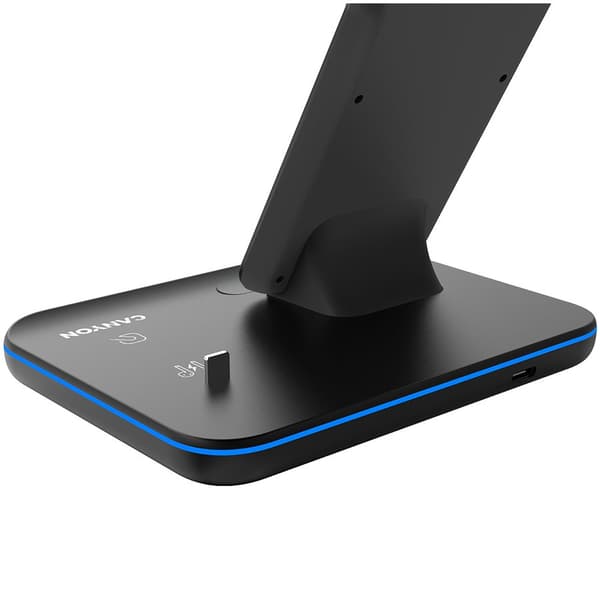 CANYON wireless charger WS-302 15W 3in1 Black