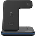 Miniatyrbild 1 av 5: CANYON wireless charger WS-302 15W 3in1 Black