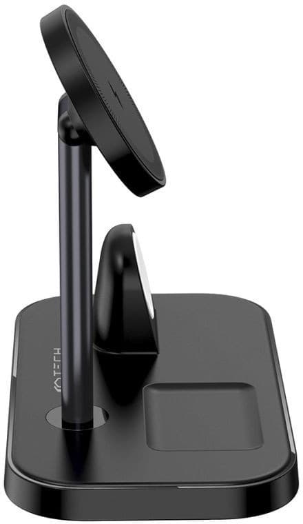 Tech-Protect wireless charger QI15W A22 3in1 Magnetic MagSafe, black