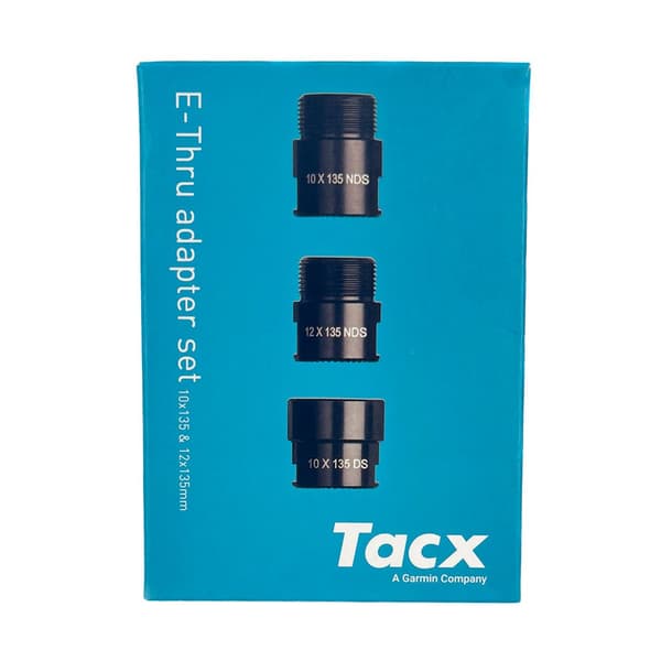 Tacx Direct Drive Quick Release W/ Adapter Set 135x10 & 135x12 Musta