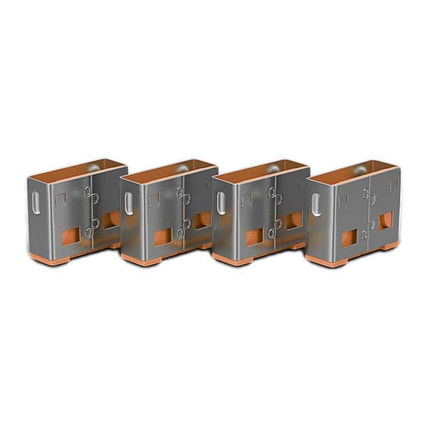 Lindy Usb-portlås 40450 Silver