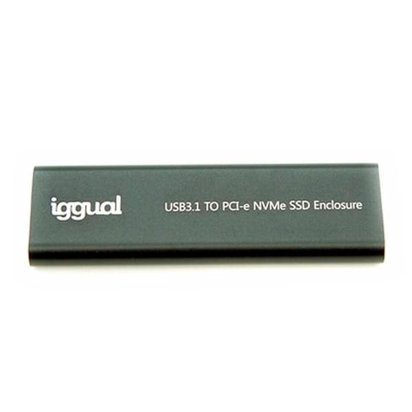 Iggual Externt Fodral Usb-c Ssd Igg317020 Silver