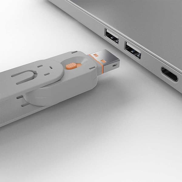 Lindy Usb-portlås 40453 Silver