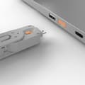 Miniatyrbild 4 av 5: Lindy Usb-portlås 40453 Silver