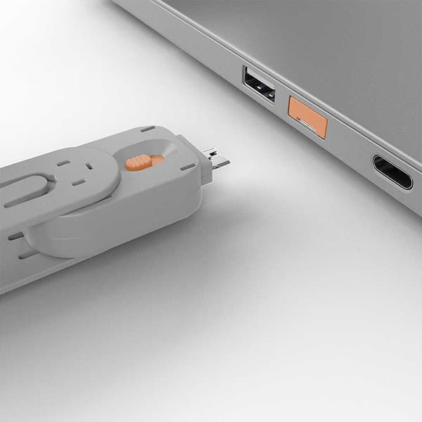 Lindy Usb-portlås 40453 Silver