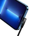 Miniatyrbillede 3 af 11: Baseus Type-C - Lightning MVP 2 Elbow-shaped Fast Charging Data Cable 20W 1m Black (CAVP000201)