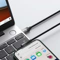 Miniatyrbillede 8 af 11: Baseus Type-C - Lightning MVP 2 Elbow-shaped Fast Charging Data Cable 20W 1m Black (CAVP000201)