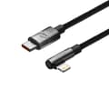 Miniatyrbillede 9 af 11: Baseus Type-C - Lightning MVP 2 Elbow-shaped Fast Charging Data Cable 20W 1m Black (CAVP000201)