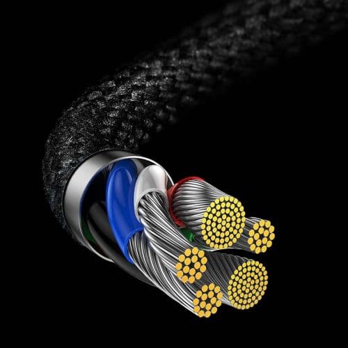 Baseus Type-C - Lightning MVP 2 Elbow-shaped Fast Charging Data Cable 20W 1m Black (CAVP000201)