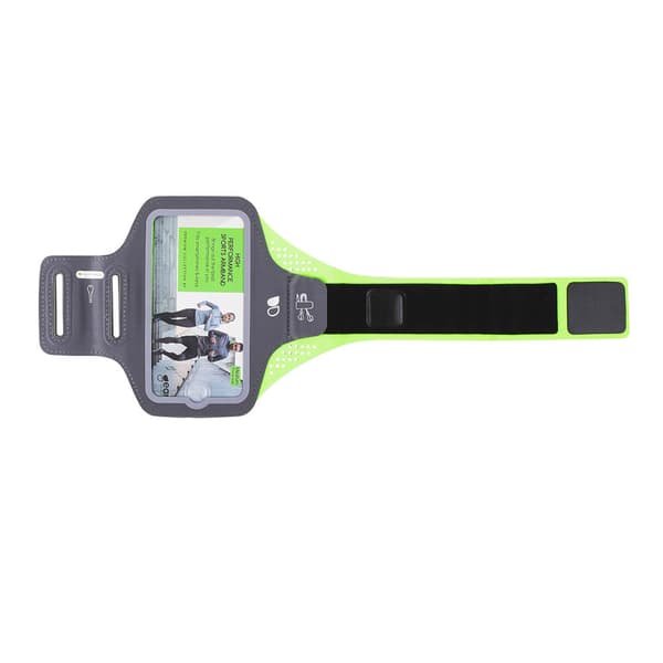 Gear Sportarmbånd Premium Medium 5.5" Grå/Gul