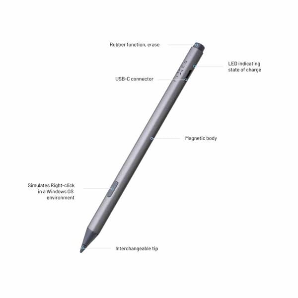 Fixed Graphite Active Stylus Pen for Surface