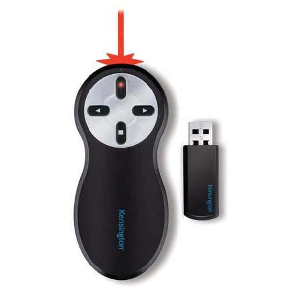 Kensington Wireless Laser Usb Presenter Musta