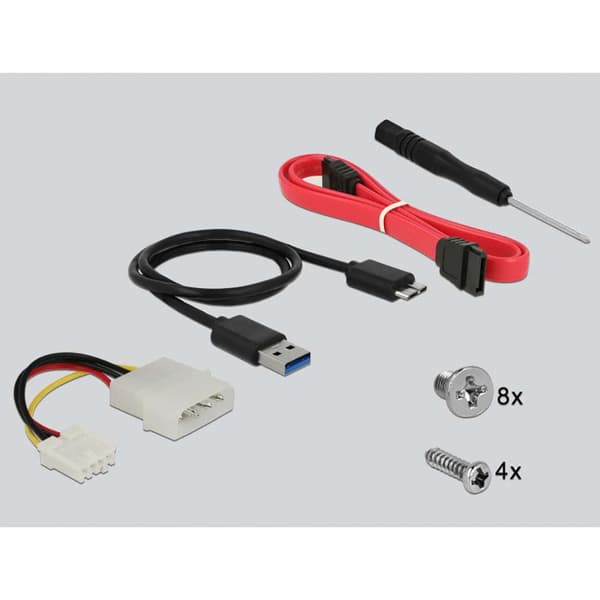 Delock Harddisk Adapter 47213 Søvfarvet