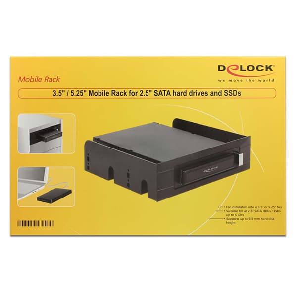 Delock Harddisk Adapter 47213 Søvfarvet