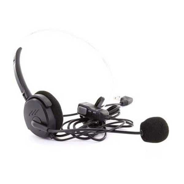 Midland Headphone With Arm Microphone Ma 35 L Svart
